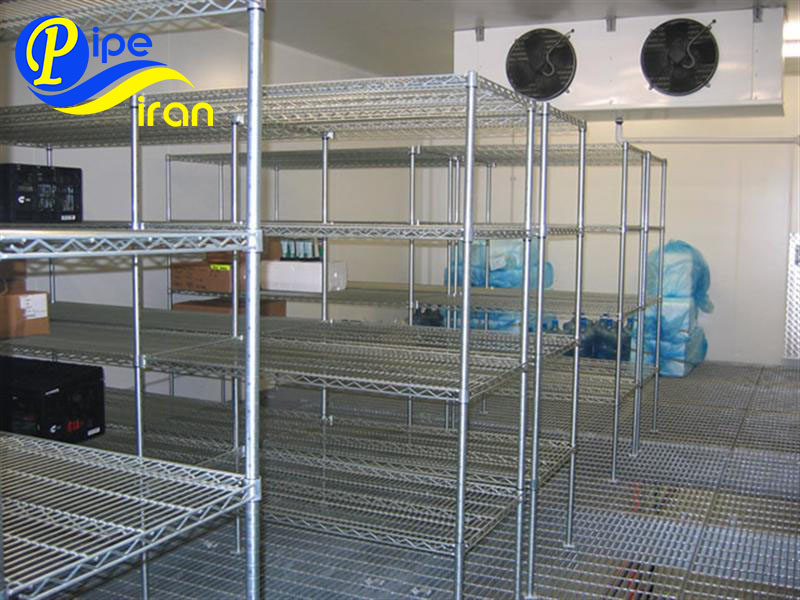 مزایای استفاده قفسه استیل در سردخانه